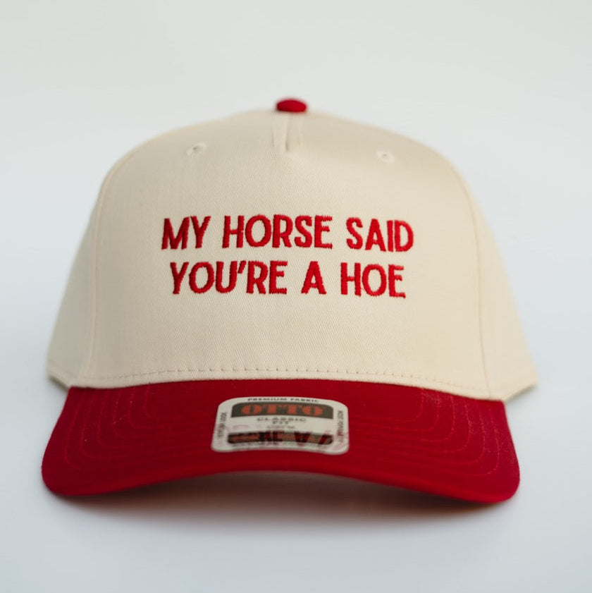 MY HORSE SAID